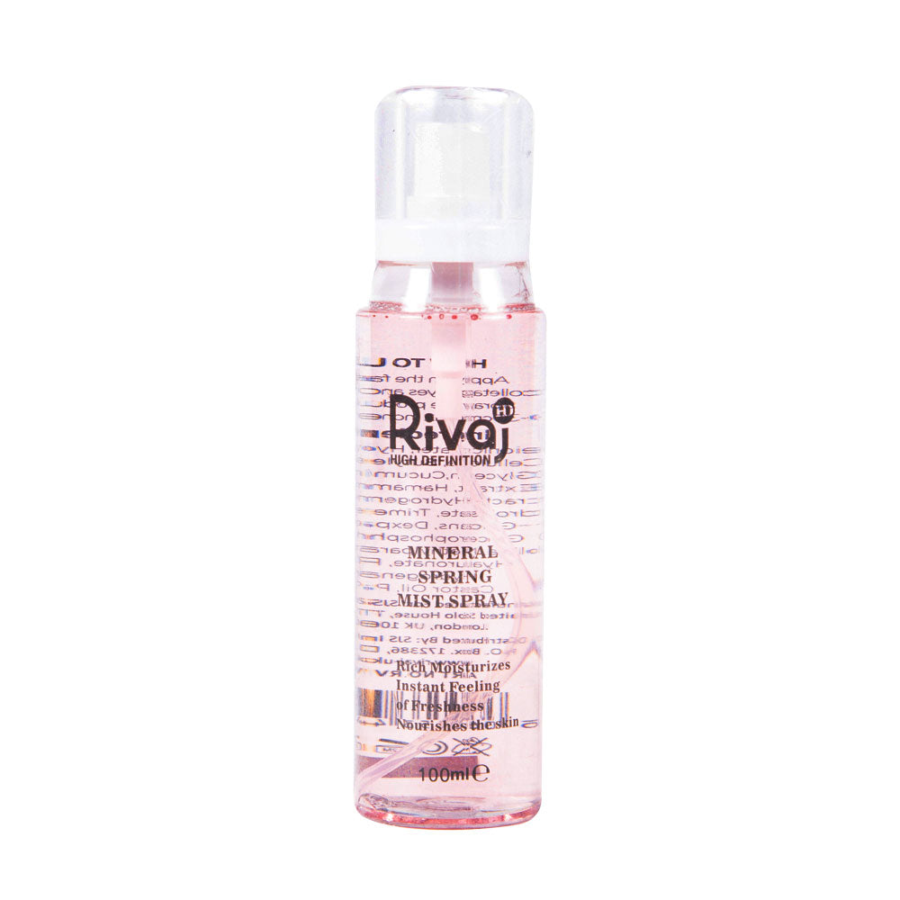 RIVAJ HD MINERAL SPRING MIST SPRAY 100ML