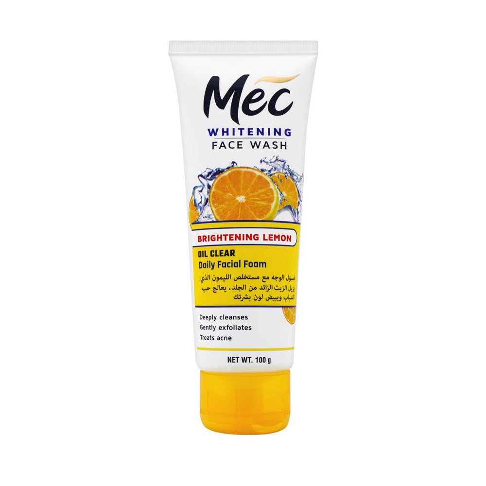 MEC BRIGHTENING LEMON FACE WASH 100GM