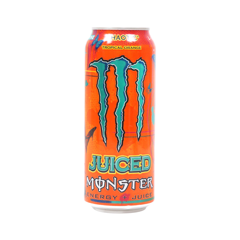 MONSTER ENERGY DRINK KHAOTIC TROPICAL ORANGE 500 ML