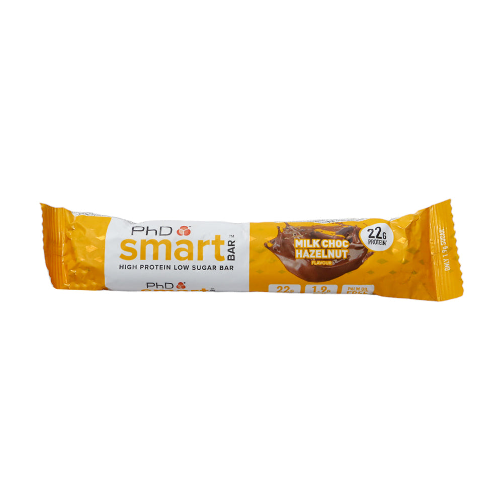 PHD SMART BAR MILK CHOC HAZELNUT 64 GM
