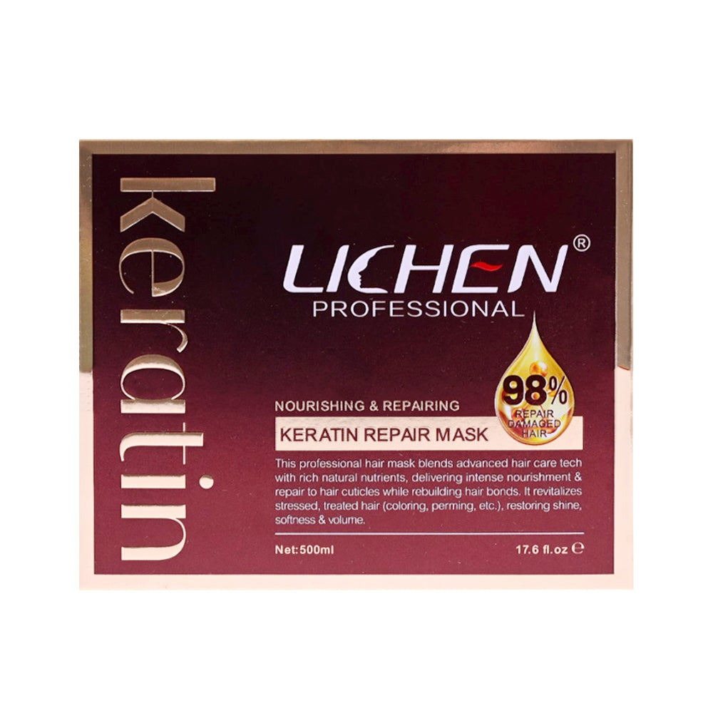 LICHEN PREMIUN KERATIN HAIR REPAIR MASK 500ML
