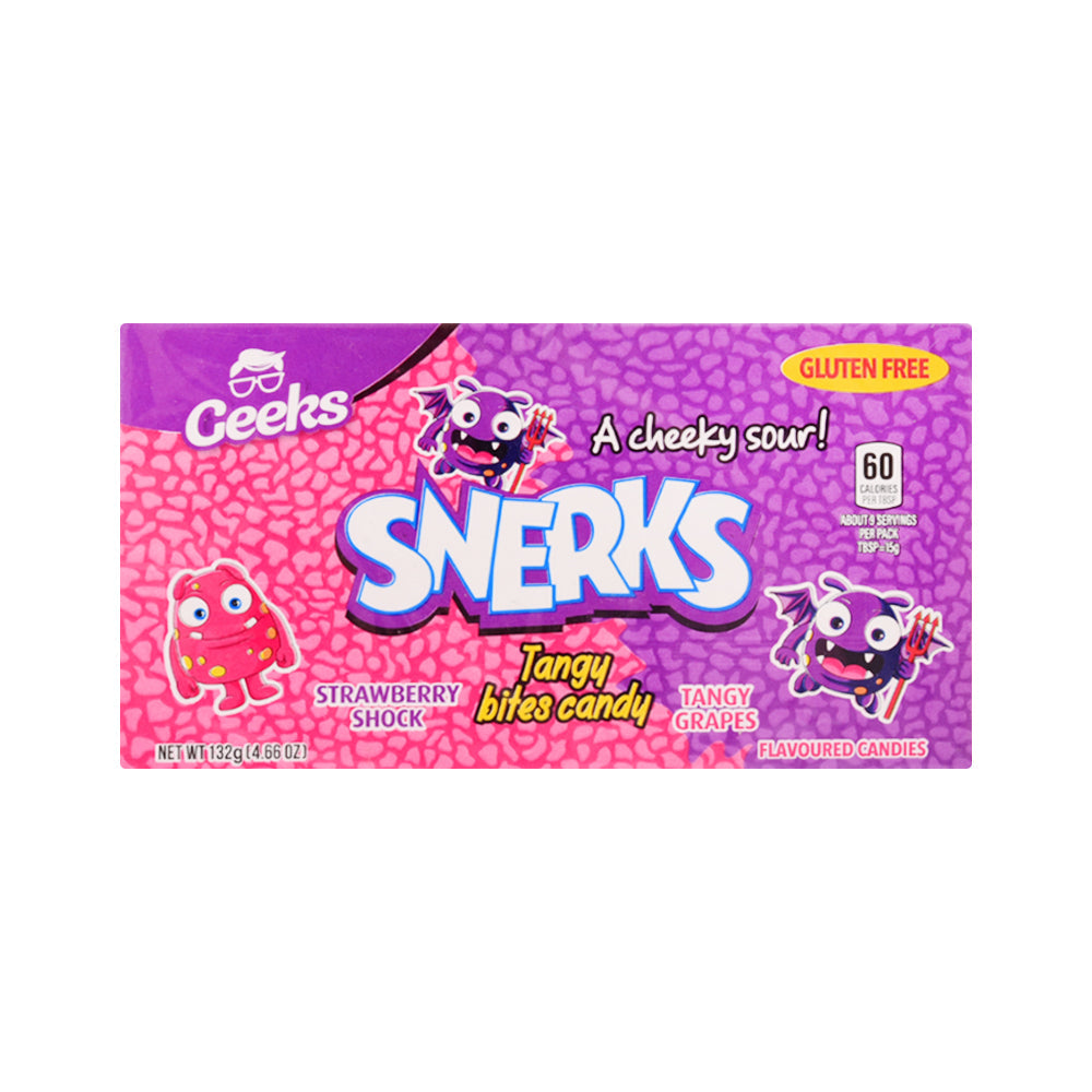 GEEKS SNERKS STRAWBERRY & TANGY GRAPE 132 GM