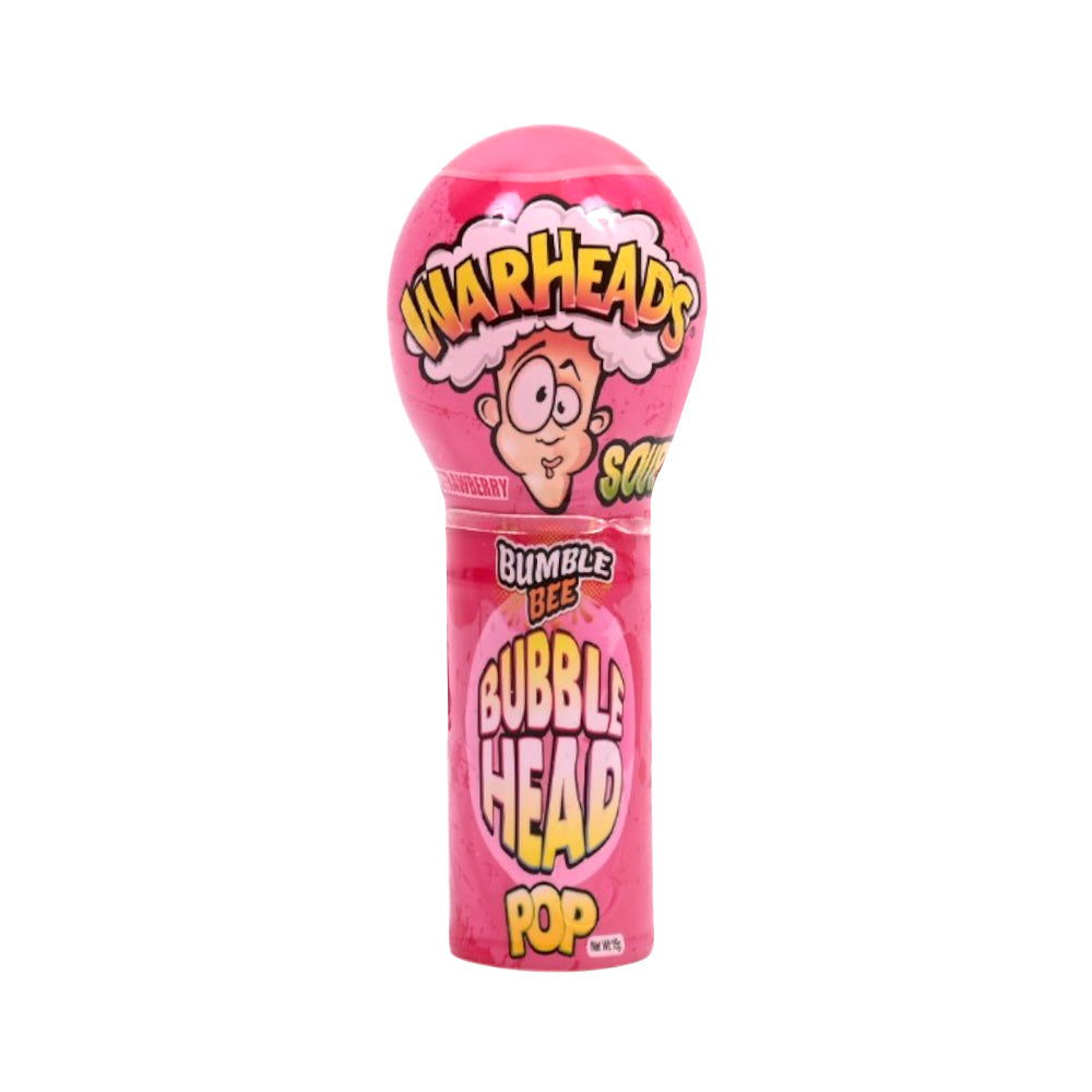 BUMBLE BEE WARHEAD BUBBLE HEAD POP 15 GM