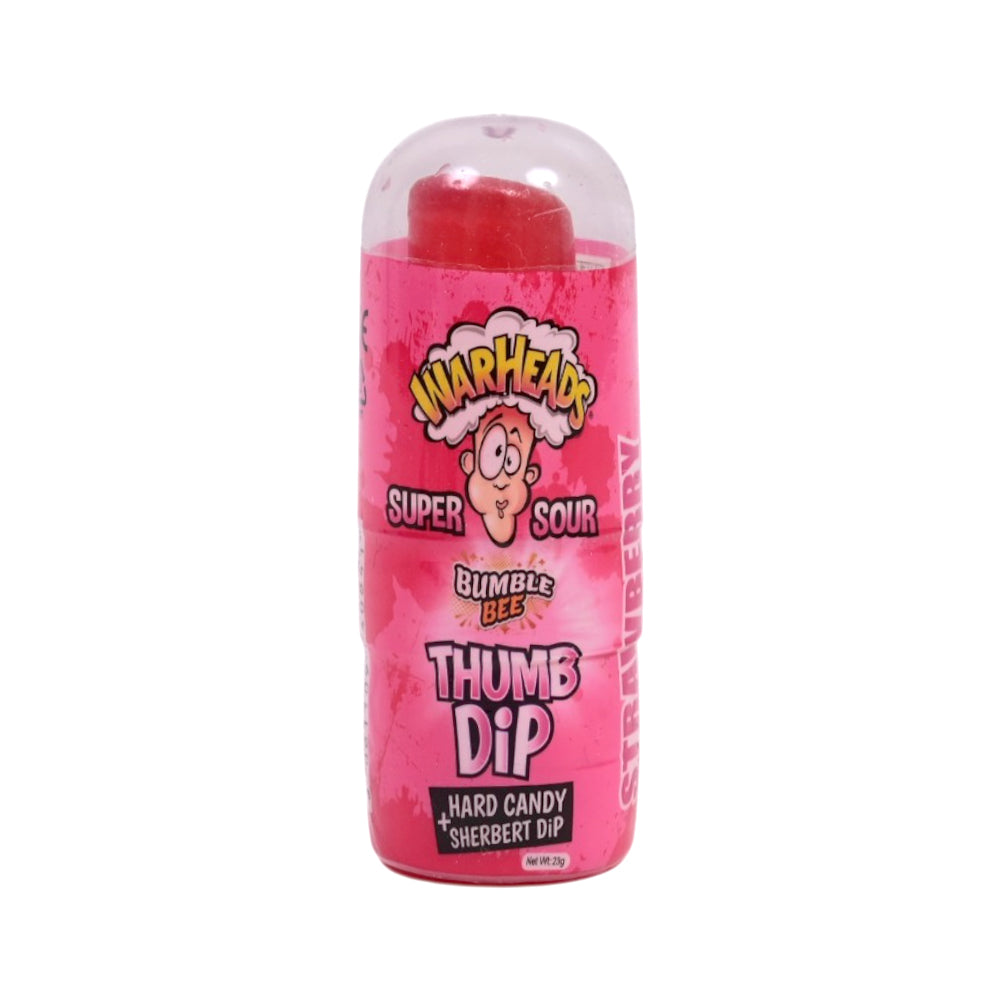 BUMBLE BEE WARHEAD SUPER SOUR THUMB DIP 23 GM