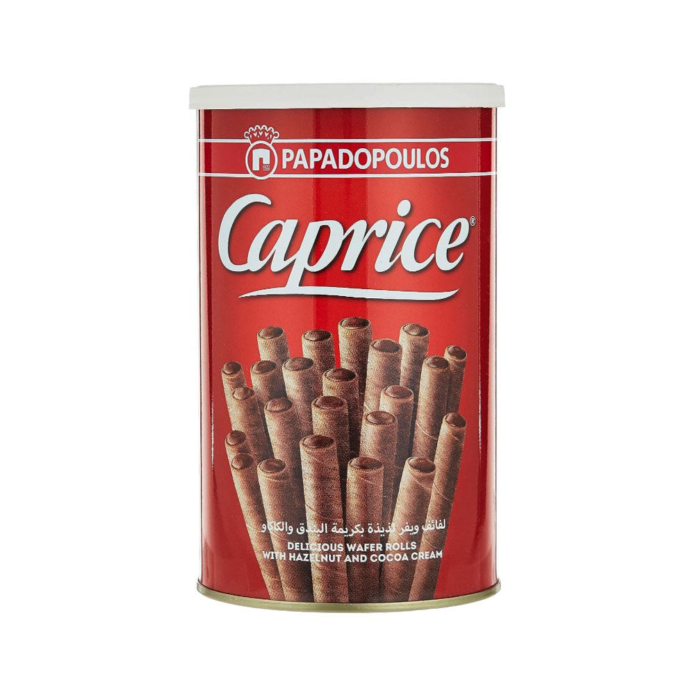 CAPRICE CLASSIC WAFER ROLLS WITH HAZELNUT 250 GM