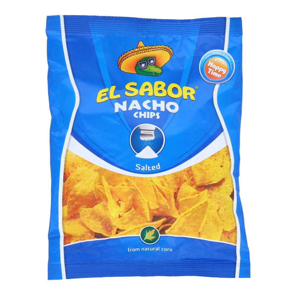 EL SABOR NACHO CHIPS SALTED 100 GM