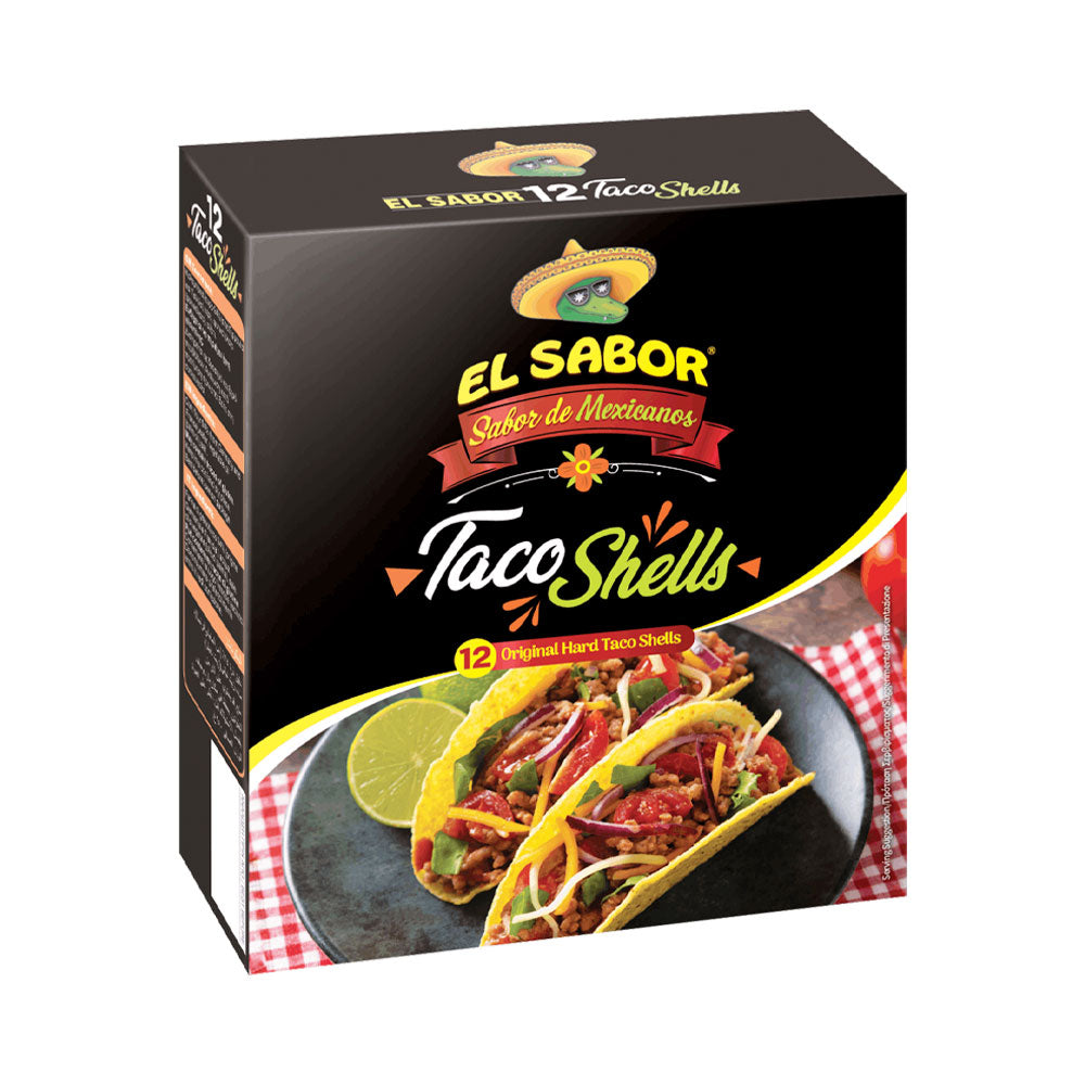 EL SABOR WRAPS 12 TACO SHELLS 150 GM