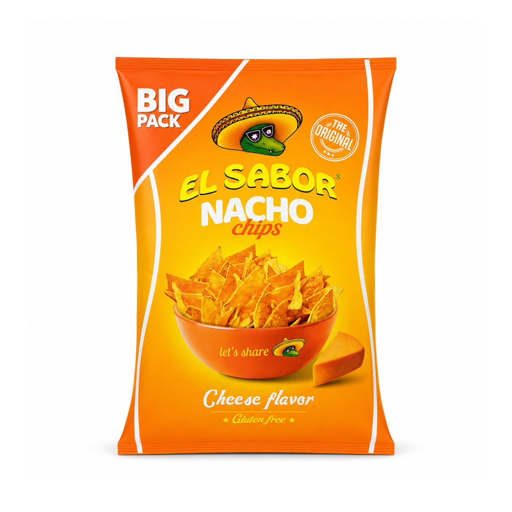 EL SABOR NACHO CHIPS CHEESE FLAVOUR 180 GM