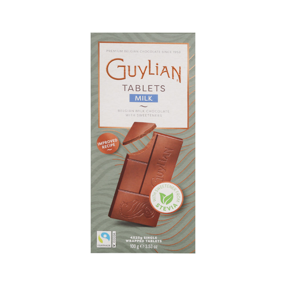 GUYLIAN BELGIAN CHOCOLATE TABLETS MILK 100 GM