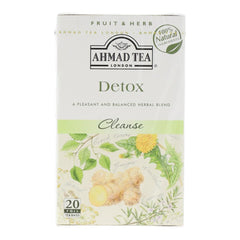 AHMAD TEA BAGS FRUIT & HERBAL DETOX 20PCS 40 GM