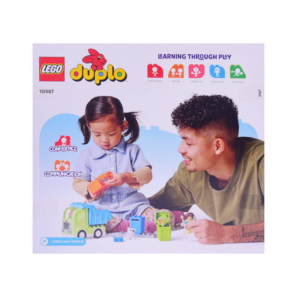 10987 LEGO DUPLO RECYCLING TRUCK BLOCKS
