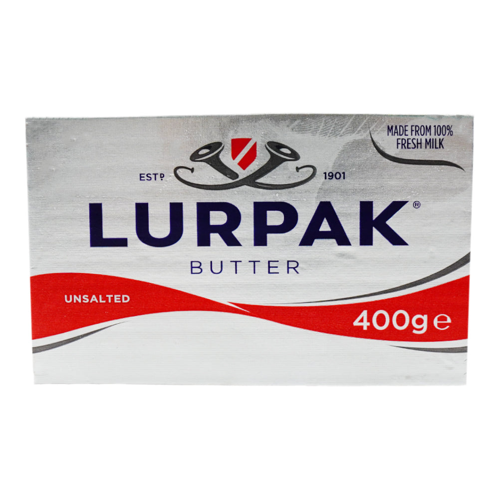 LURPAK BUTTER UNSALTED 400 GM