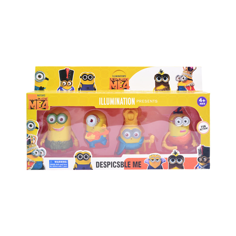 36528 MINIONS 4PCS PACK ASST A.I
