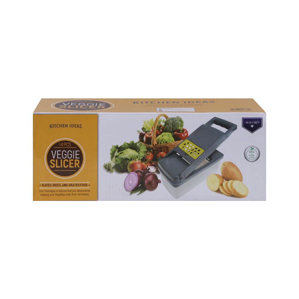 VEGETABLE SLICER KITCHEN IDEAS 14PC JD2351