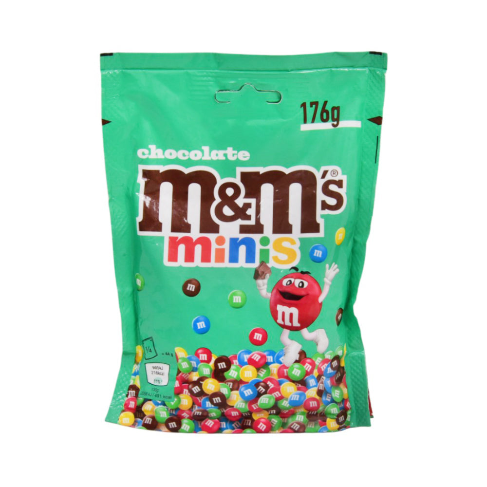 M&MS CHOCOLATE MINIS POUCH 176 GM
