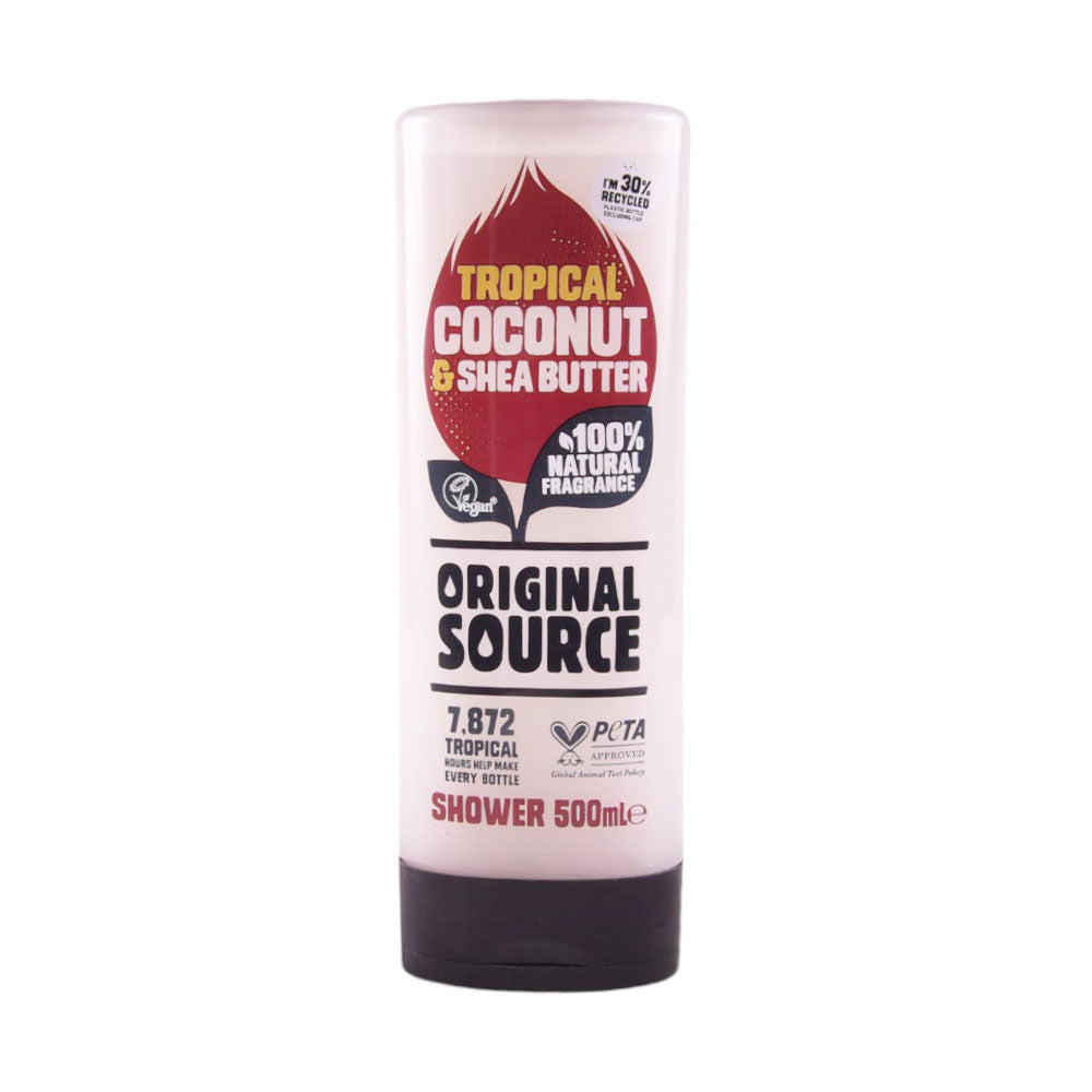 ORIGINAL SOURCE SHOWER GEL TROP COCONUT SHEA BUTTER 500 ML