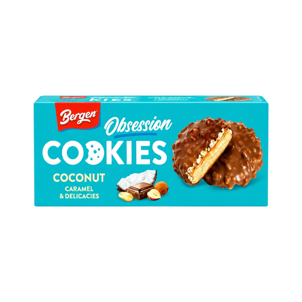 BERGEN OBSESSION COCONUT DELICACIES COOKIES 128 GM