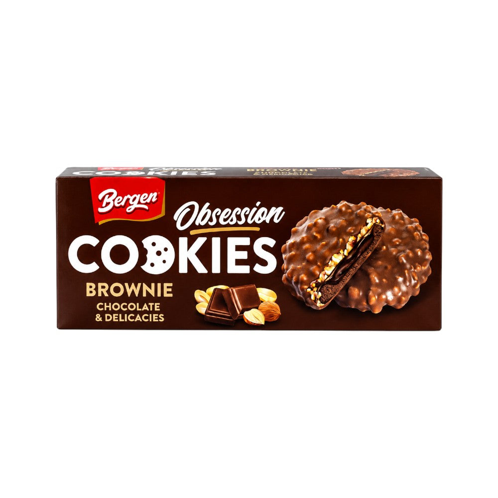 BERGEN OBSESSION BROWNIE COOKIES 128 GM