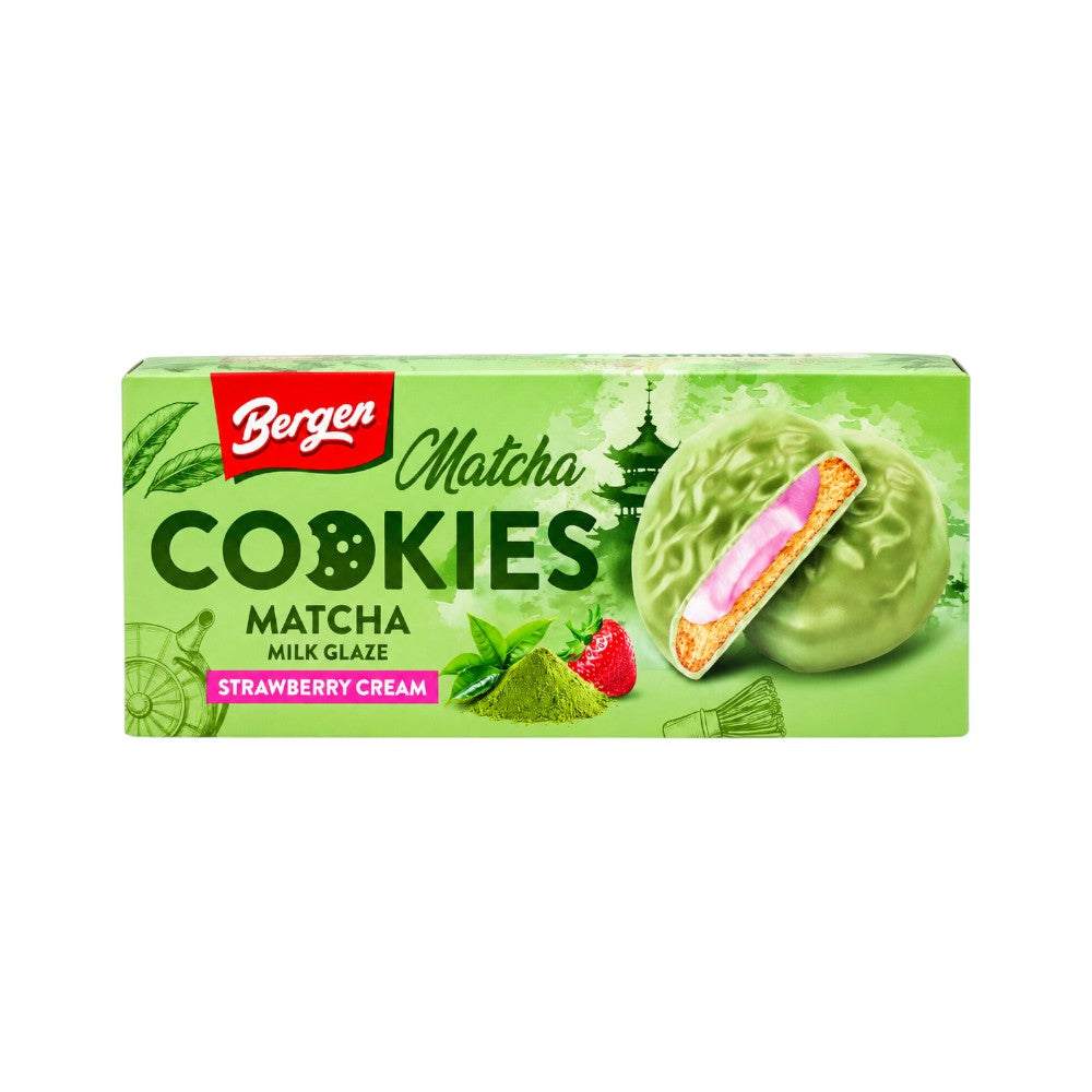 BERGEN OBSESSION MATCHA COOKIES 128 GM