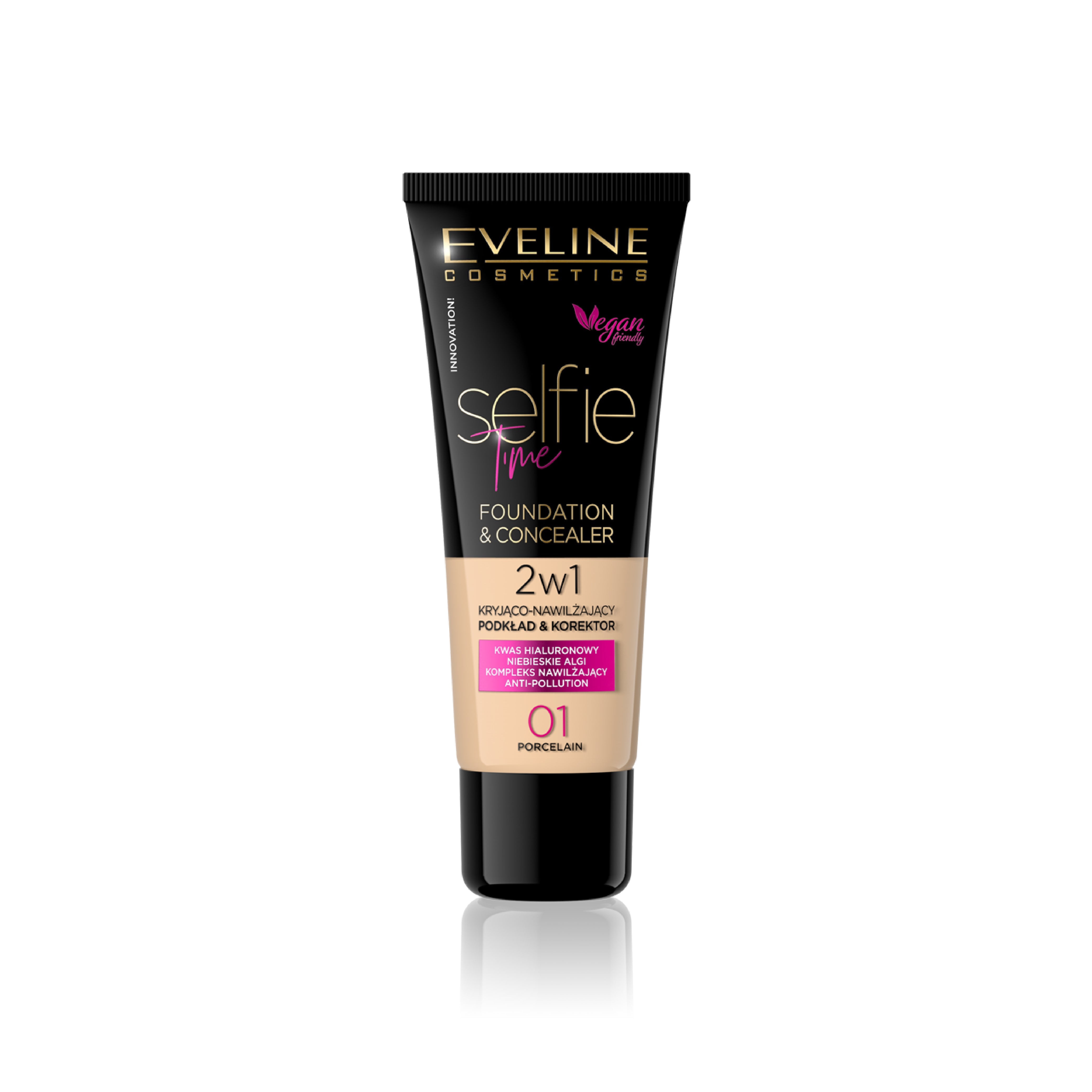 EVELINE SELFIE TIME FOUNDATION & CONCEALER 30ML