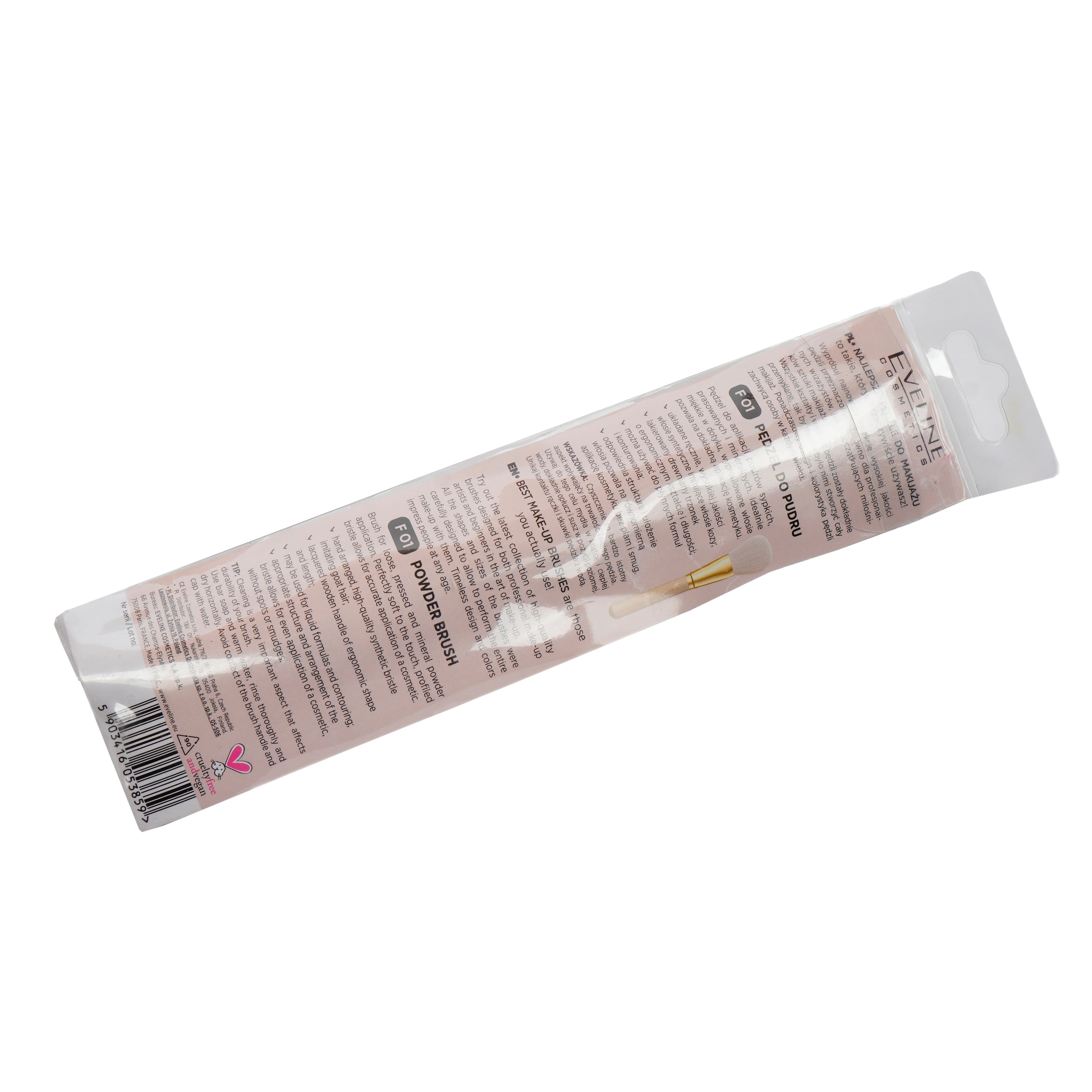 EVELINE MAKE UP BRUSH LOOSE PRESSO AND MINERAL POWDER FAKE G