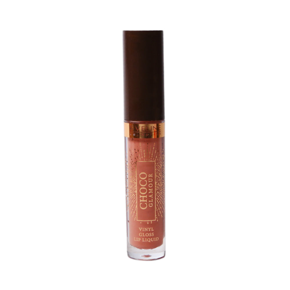 EVELINE CHOCO GLAMOUR VINYAL GLOSS LIP LIQUID 01 4.5ML