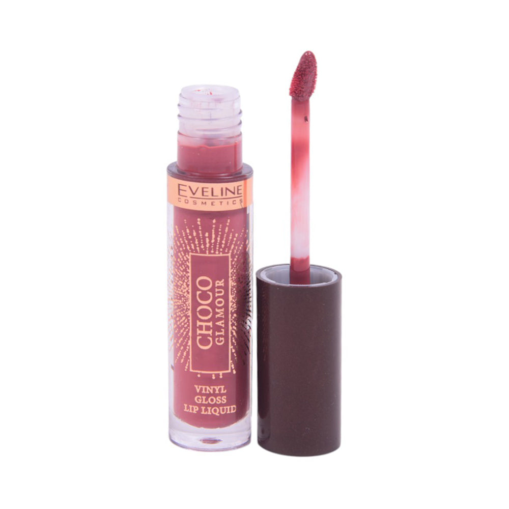 EVELINE CHOCO GLAMOUR VINYAL GLOSS LIP LIQUID 02 4.5ML