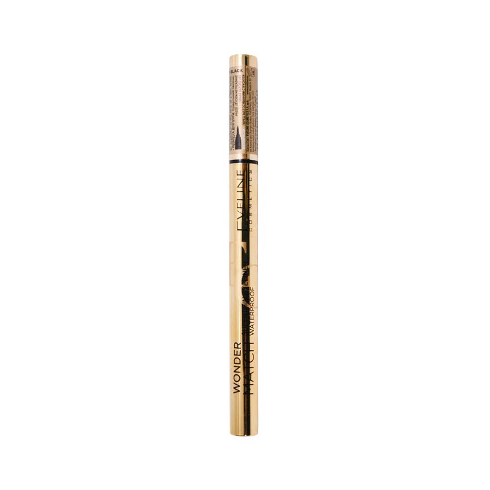 EVELINE WONDER MATCH SUPERTHIN EYE LINER W/P DEEP BLACK