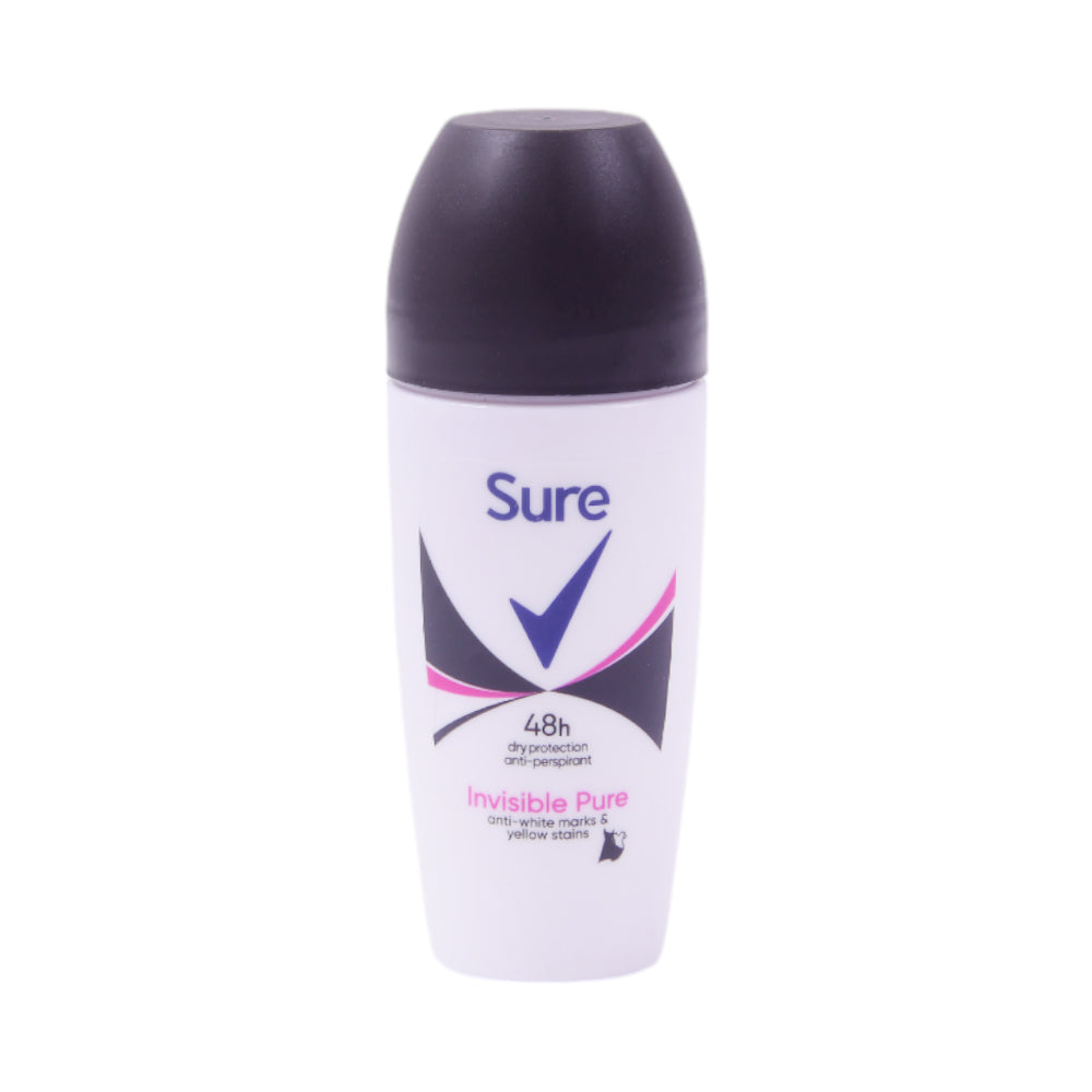 SURE ROLL ON INVISIBLE PURE 48H 50 ML