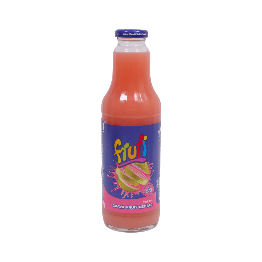 FRUTI GUAVA NECTAR GLASS BOTTLE 750 ML