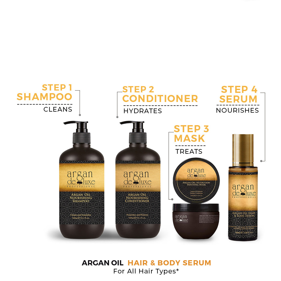 Argan Deluxe Argan Oil Hair And Body Serum 100Ml