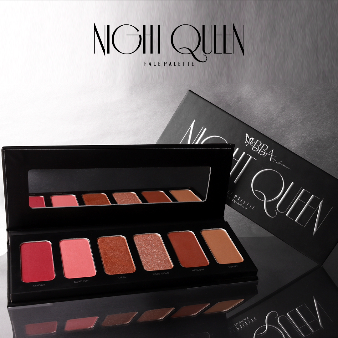 BBA 6 SHADE PALLET FACE NIGHT QUEEN