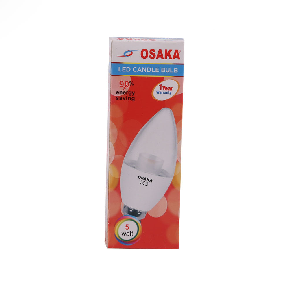OSAKA 5 WATT DAY LIGHT CANDLE LED BULB E14 – Al-Fatah