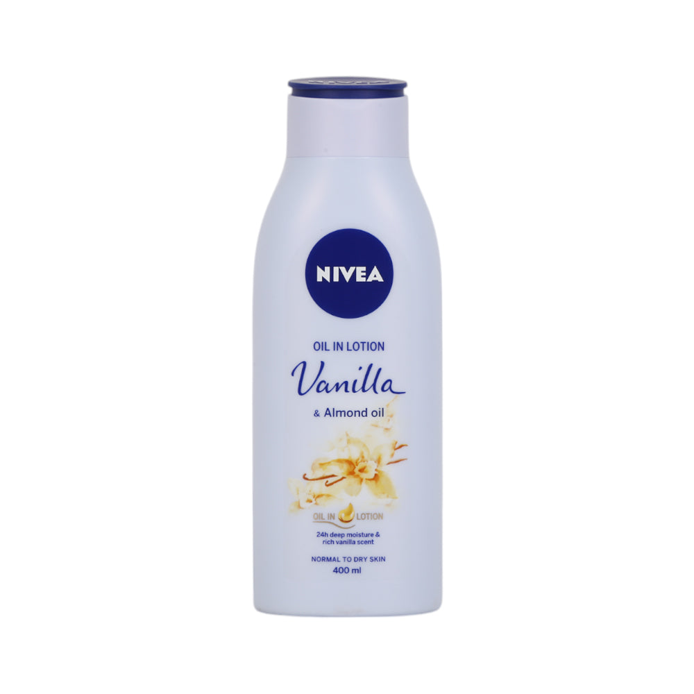 NIVEA BODY LOTION VANILLA & ALMOND OIL 400 ML