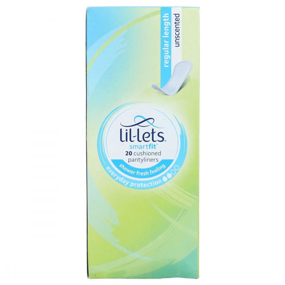 LIL-LETS PANRYLINERS UNSCENTED 20PC PACK