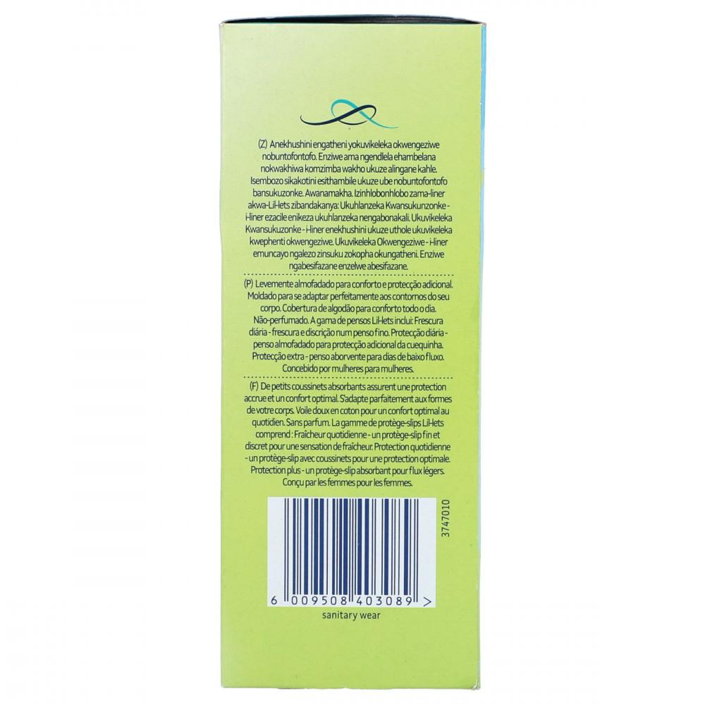 LIL-LETS PANRYLINERS UNSCENTED 20PC PACK