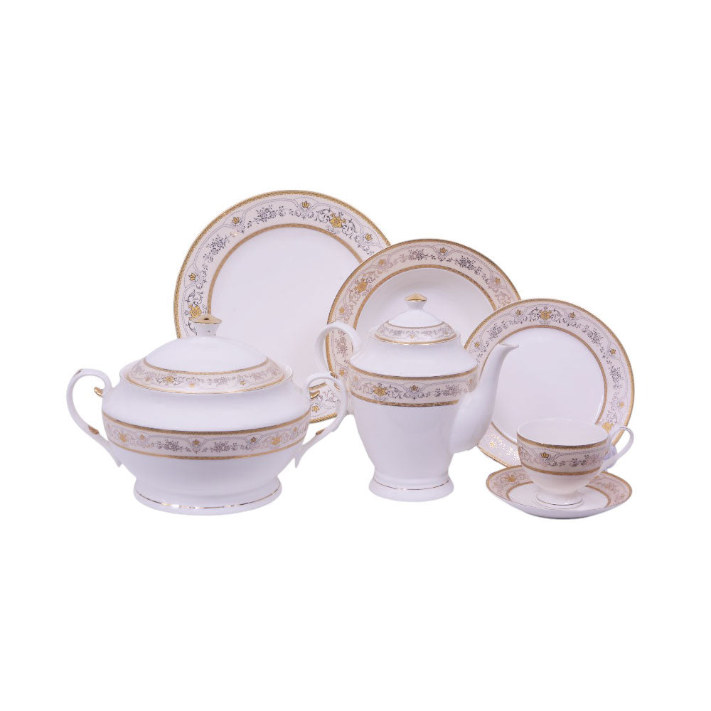 DINNER SET 85PC ROYAL BISTRO IR YS16136