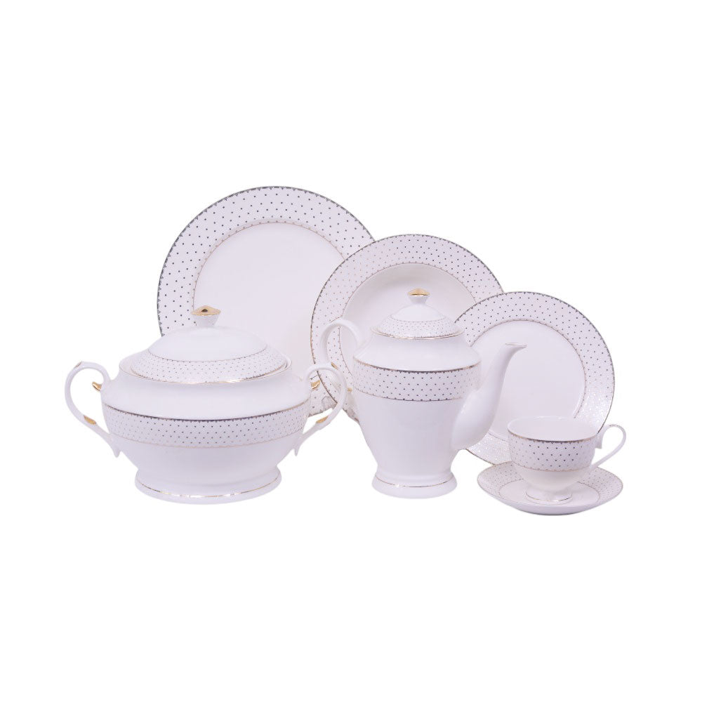 DINNER SET 85PC ROYAL BISTRO IR YS16124