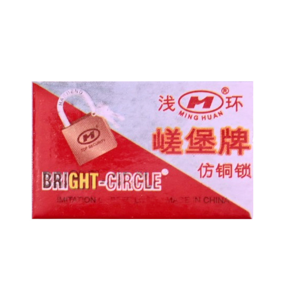 BRIGHT-CIRCLE IMITATION COPPER LOCK 25 MM