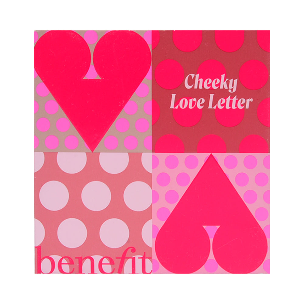 BENEFIT MINI BRONZER & BLUSH PALETTE CHEEKY LOVE LETTER