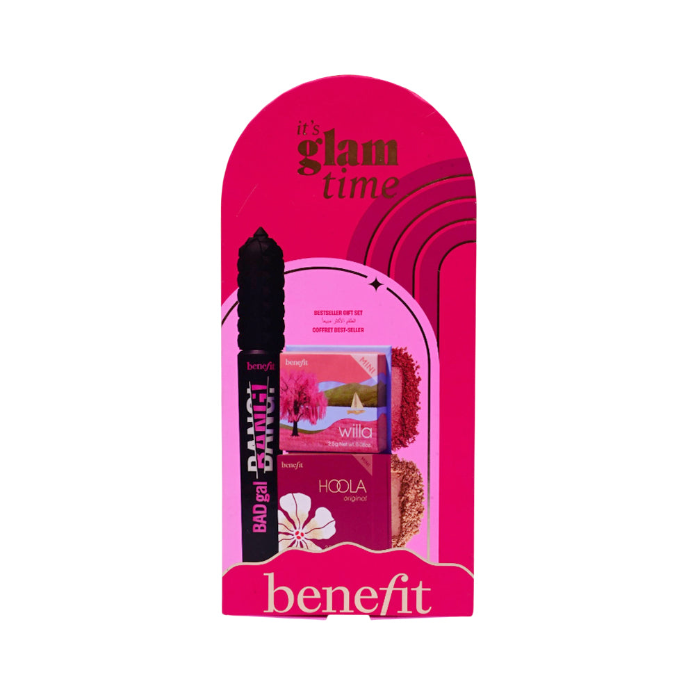 BENEFIT THE GLAM TIME 3PC SET NEW