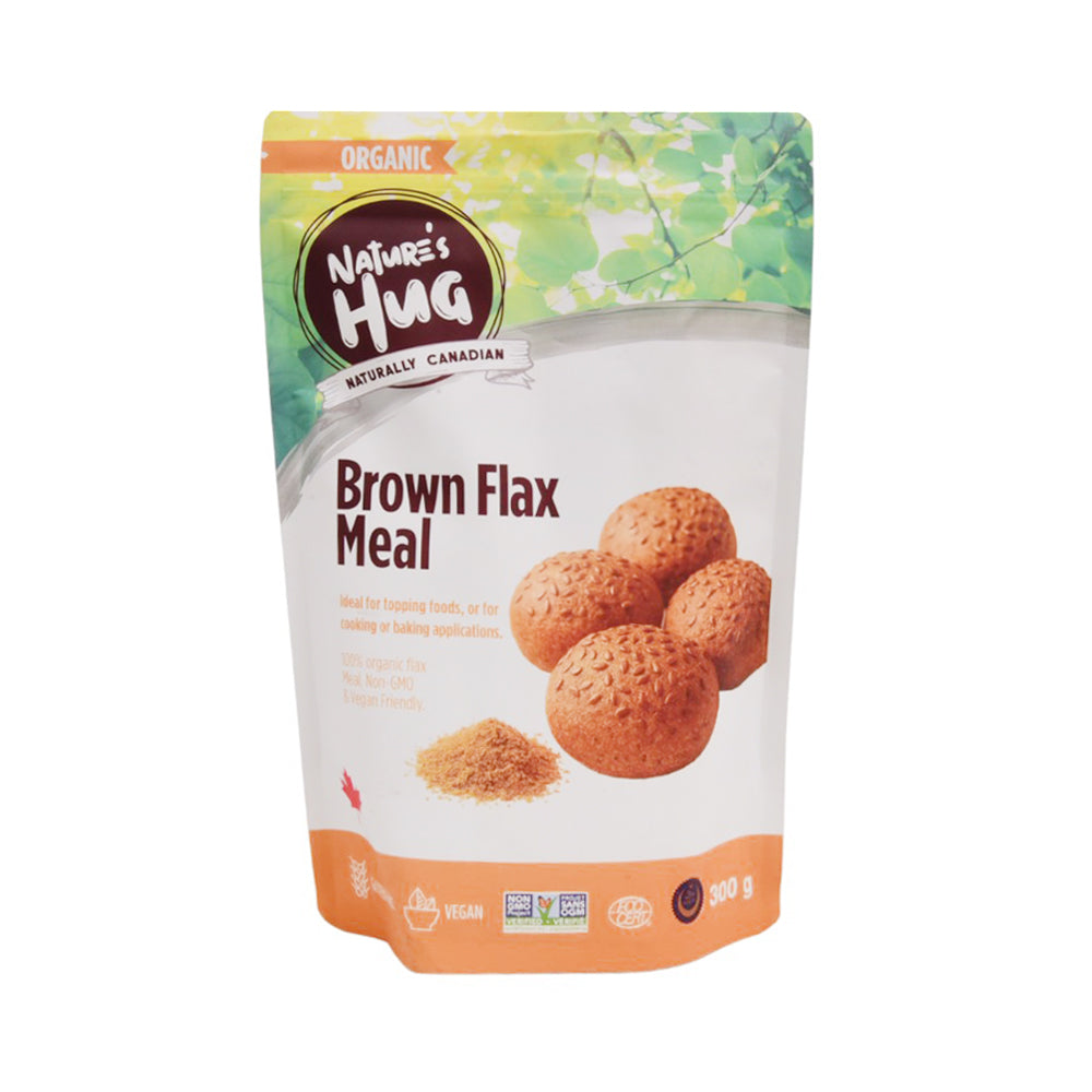 N HUG FLAX MEAL ORGANIC 300 GM
