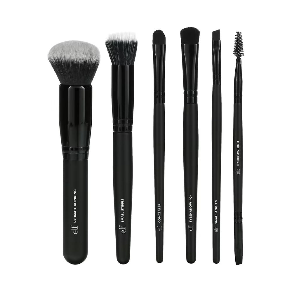E.L.F FLAWLESS FACE 6 PEICE BRUSH COLLECTION