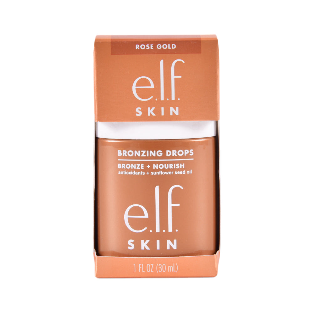 ELF SKIN BRONZING DROPS ROSE GOLD BRONZE-1 30ML