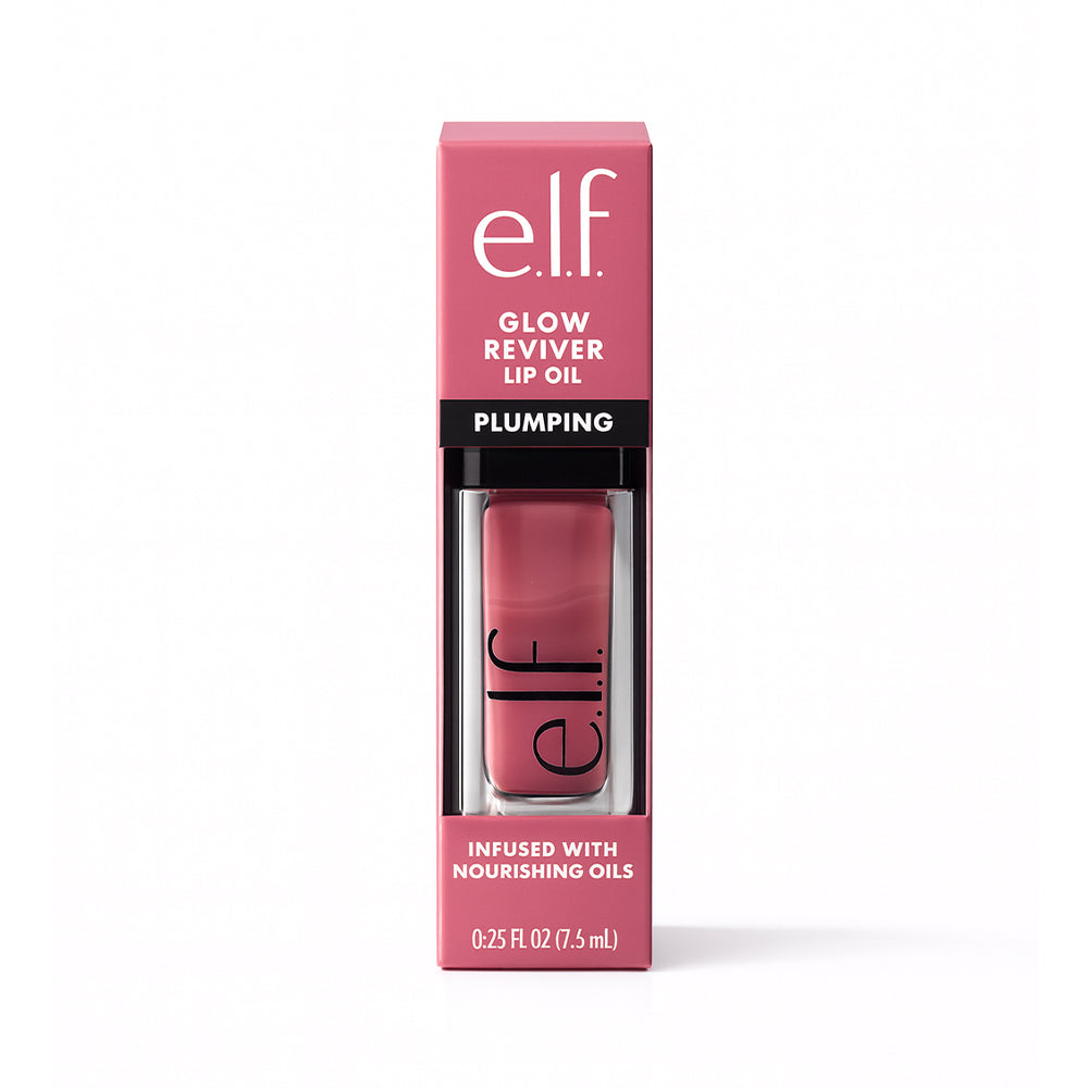 ELF GLOW REVIVER LIP OIL MAJOR MUAVE 7.6ML