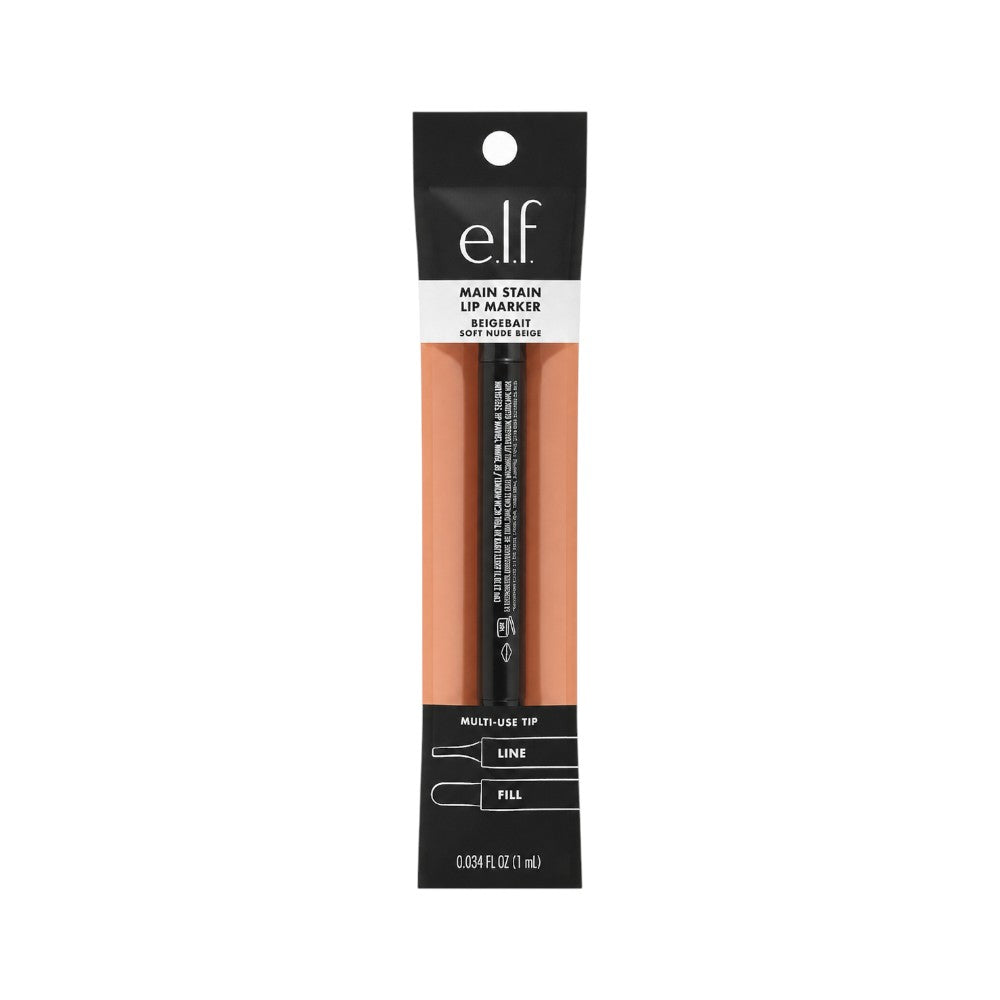 ELF MIAIN STAIN LIP MARKER SOFT NUDE BEIGE 1ML