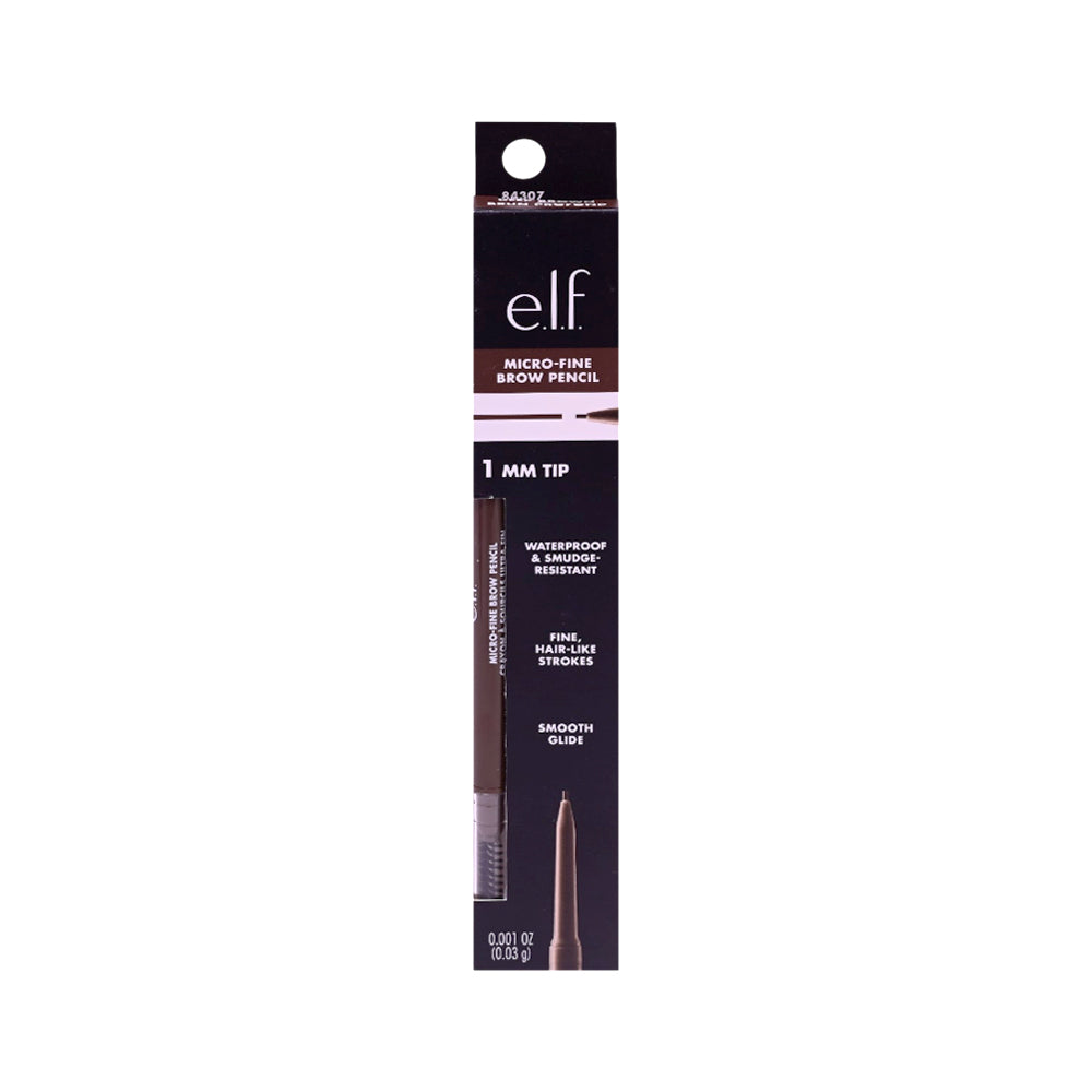 ELF MICRO FINE BROW PENCIL DEEP BROWN 0.03G