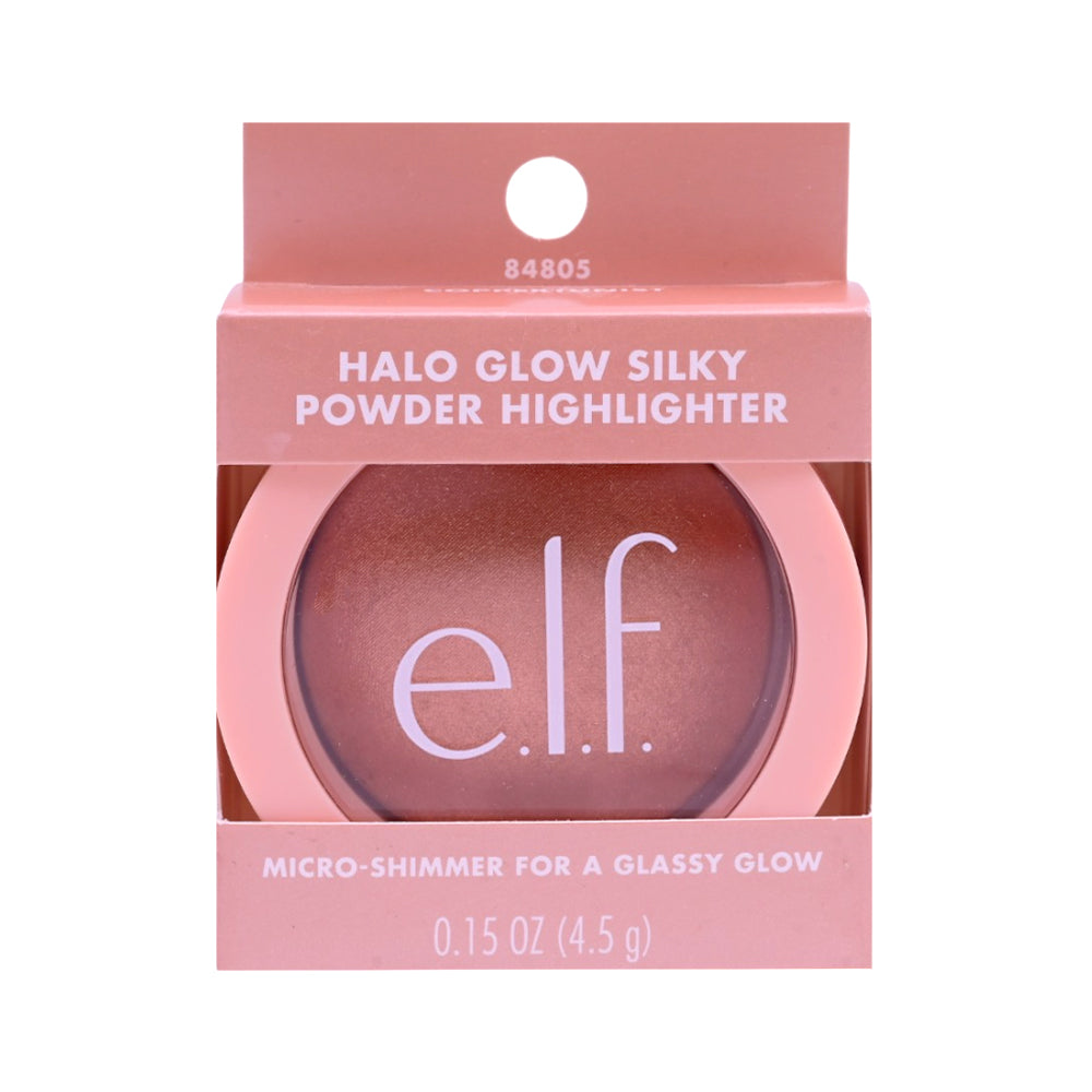 ELF HALO GLOW SILKY POWDER HIGHLIGHTER - COPPERTUNIST 4.5 G