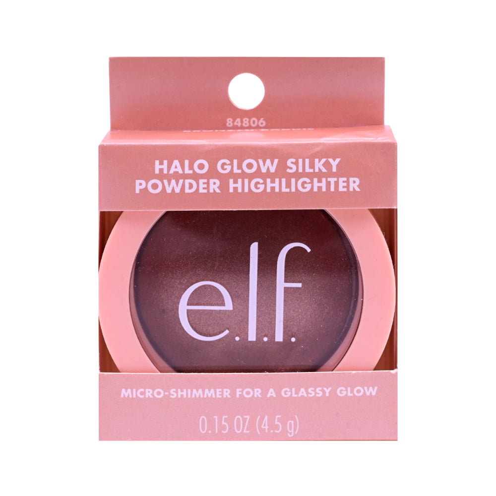 ELF HALO GLOW SILKY POWDER HIGHLIGHTER - BRONZIED BADDIE 4.5