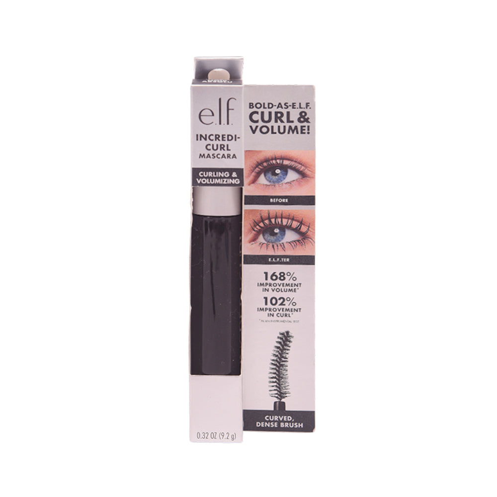 ELF INCREDI-CURL MASCARA PITCH BLACK/NOIR ABSOLU 9.2G